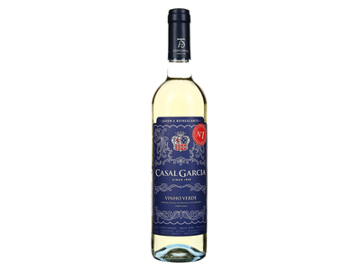Balt.pusiau sausas vynas CASAL GARCIA, 0,75l