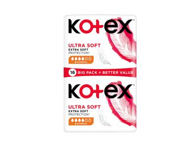 Higieniniai paketai Kotex Ultra Soft Normal