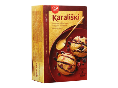Valg. ledai su razinomis KARALIŠKI,800ml/430g