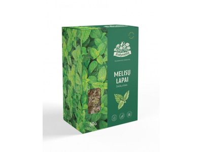 Arbata melisų lapai, 50g