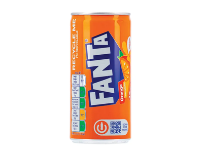 Gazuotas gaivusis gėrimas Fanta Orange, 0,2L