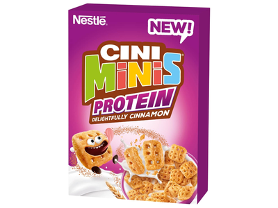 Cin. sk. dribsniai CINI MINIS PROTEIN, 340 g