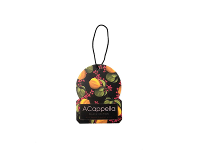 Kvapusis kartoninis pakabukas ACAPPELLA PINK PEPPER & GUAIAC WOOD, 1vnt.