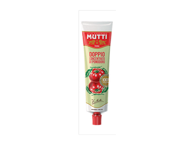 Pomidorų pasta MUTTI DOUBLE CONCENTRATED, 130 g