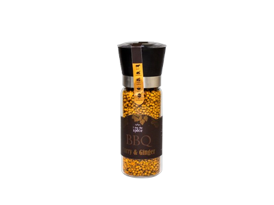 Prieskonių mišinys I AM THE SPICE, BBQ Curry & Ginger, malūnėlyje, 110 g