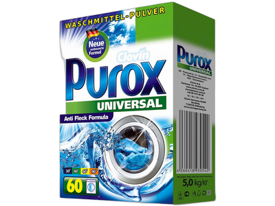 Skalbimo milteliai Purox 5kg Universal