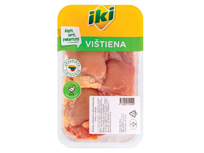 Šviežia viščiukų broilerių šlaunelių mėsa IKI MĖSA, 500 g