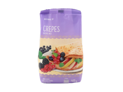 Miltų mišinys lietiniams kepti RIMI, 400 g
