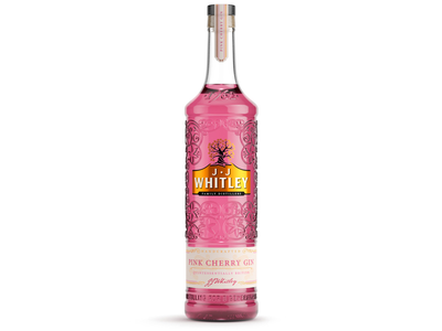 Džinas JJ WHITLEY, rožinės vyšnios, 38%, 0,7l