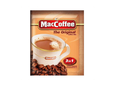 Tirpusis kavos gėrimas MACCOFFEE ORIGINAL 3 IN 1, 20 g
