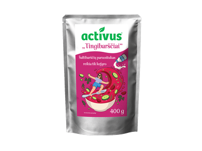 Šaltibarščių paruoštukas ACTIVUS,Tingibarščiai, 400 g