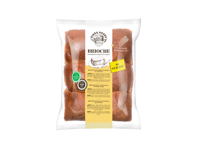 Plėšomosios sviestinės bandelės BRIOCHE, 300 g