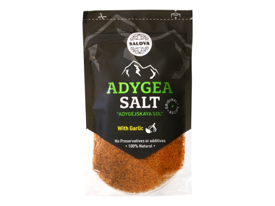 Adygėjos druska su česnakais SALDVA, 130 g