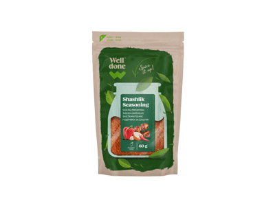Šašlykų prieskoniai WELL DONE, 60 g