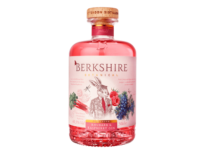 Džinas BERKSHIRE, Rhubarb and raspberry, 40.3%, 0,5 l