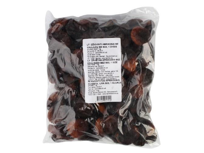 Džiovinti abrikosai, be konservantų, 1 kg