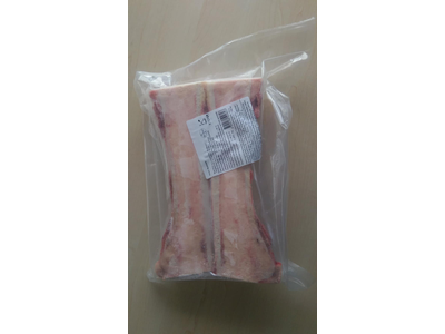 Šaldyti mėsinių galvijų kaulų čiulpai, pjauti pusiau, kg