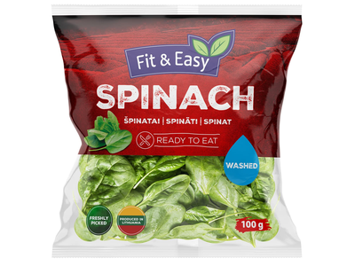 Plauti špinatai FIT&EASY, 100g