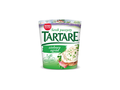 Varškės kremas su žolelėmis TARTARE, 140g