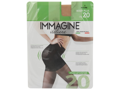 Mot. pėdk. IMMAGINE BODY PLUS 20DEN NATURE 3