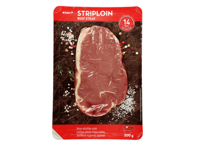 Jautienos nugarinės kepsnys RIMI, 200g