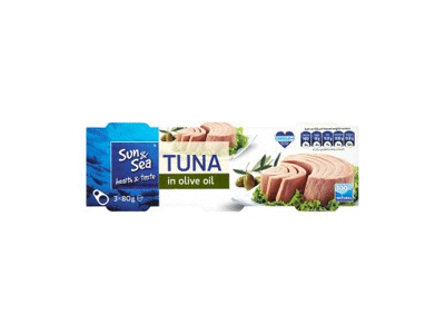 Tunai SUN&SEA alyvuogių aliejuje, 240 g