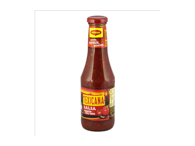 Aštrus pomidorų ir aitriųjų pipirų padažas MAGGI, 500 ml
