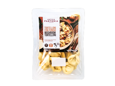 Švieži makaronai, Antica Pasteria, tortelloni, su grybais, 250g (M)