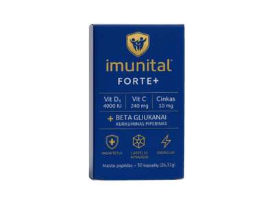 IMUNITAL FORTE+ kapsulės N30
