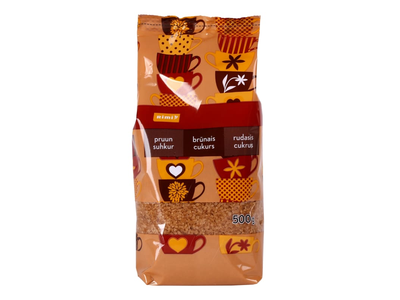 Rudasis cukrus RIMI, 500 g