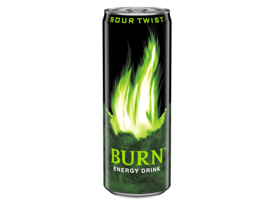 Energinis gėrimas BURN SOUR TWIST, 330ml