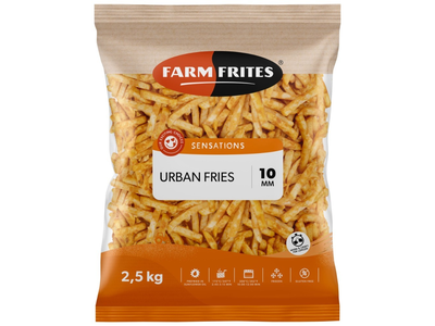 Šaldytos bulvytės Farm Frites Urban Fries 10mm 2,5kg 487.002