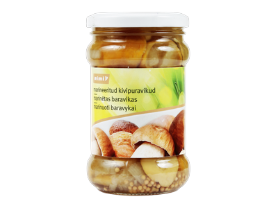 Marinuoti baravykai RIMI, 280 g / 120 g