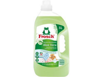 Skystas skalbiklis FROSCH Sensitive Aloe Vera, 5 l