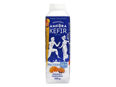 Kefyro gėrimas su mang. pas. AMFORA,1,8%,500g