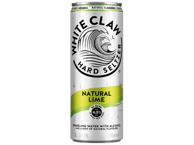 Alkoholinis kokteilis WHITE CLAW Seltzer, žaliųjų citrinų skonio, 4.5%, 330 ml skardinė
