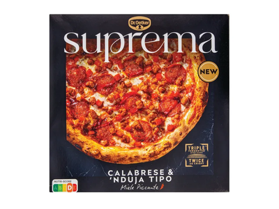 Šaldyta pica DR. OETKER SUPREMA CALABRESE NDUJE, 520 g