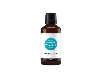 VIRIDIAN vitamino C lašeliai VIRIDKID, nuo 3 m., 50 ml