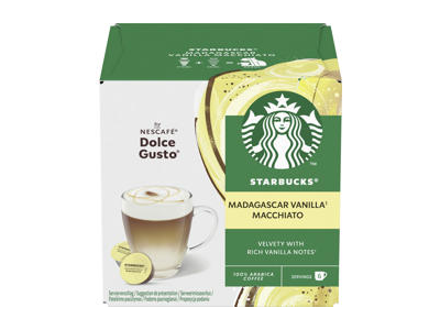 Kavos kapsulės STARBUCKS VANILLA MACCHIATO, 132 g