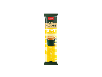 Tirpiosios kavos gėrimas JACOBS MILD, 11.1 g
