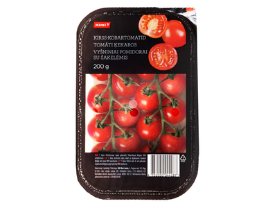 Vyšniniai pomidorai  ant šakelių RIMI, 200 g