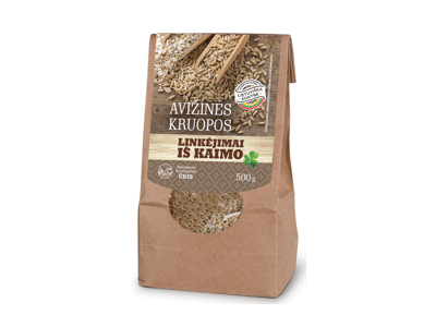 Avižinės kruopos LINKĖJIMAI IŠ KAIMO, 500 g