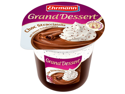 Šok. desertas su griet. ir šok. EHRMANN, 190g