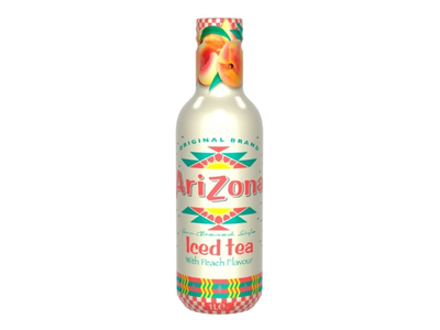 Juodosios arbatos gerimas ARIZONA, persikų skonio, 1 l