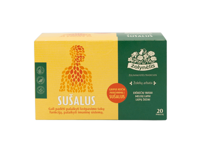 Žolelių arbata ŽOLYNĖLIS, SUŠALUS, 20 vnt.