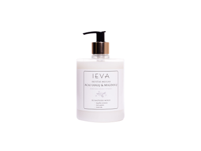 IEVA skystas muilas, acai uogų ir migdolų, 500 ml