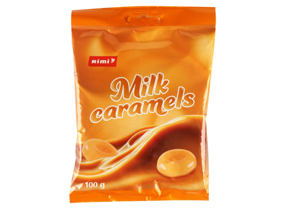 Pieniškos karamelės RIMI, 100 g