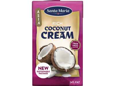 Kokosų kremas SANTA MARIA, riebumas 24%, 250 ml