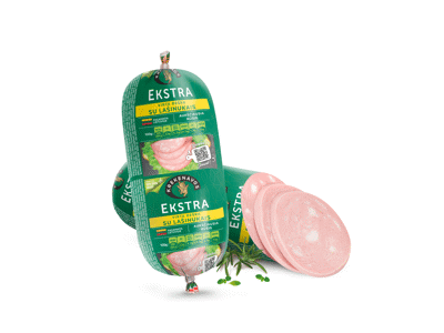 Virta KREKENAVOS EKSTRA dešra su lašinukais, a. r., 320 g