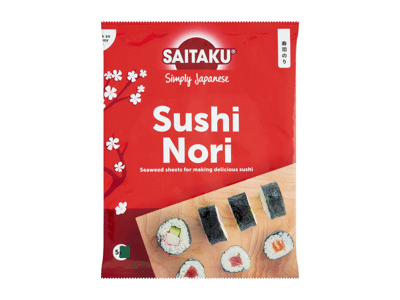 Jūrų dumblių lapai NORI SAITAKU, 14 g